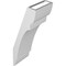 Ekena Millwork 5 1/2-in. W x 6-in. D x 18-in. H Olympic Architectural Grade PVC Knee Brace BRCP055X06X18OLY - alternate 4